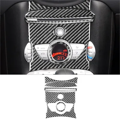 5Pcs Carbon Fiber Interior Central Console Cover Trim For Mini Cooper Type B • $18.26