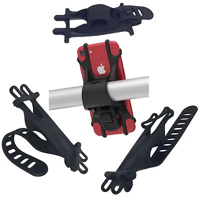 IPhone Bicycle Handlebar Motorcycle Sport ATV Cell Phone Holder BIke Cradle • $6.95