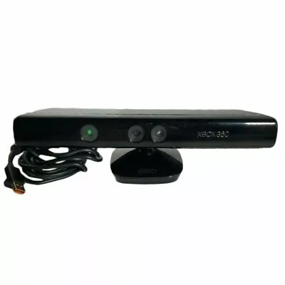 Microsoft 1414 Xbox 360 Kinect Sensor Bar Only - Black - Clean - Tested - Works • $14.95