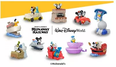 2020 Disney - Mickey's Runaway Railway Mcdonalds Happy Meal Toys - U - Pick • $4.99