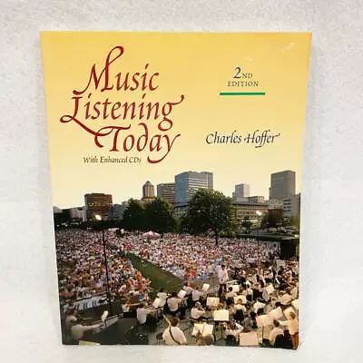 Music Listening Today | 2nd Edition Charles Hoffer | See CD Notes • $18.65