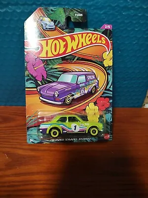 2024 Hot Wheels - 1970 Ford Escort RS1600 -  Spring Series - Green 🆕 • $10