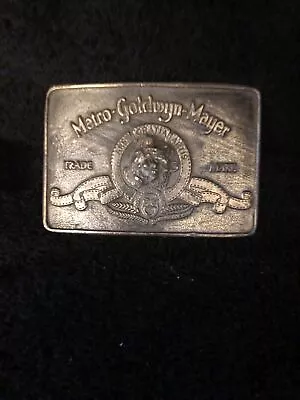 MGM Metro-Goldwyn Mayer Studios Employee Credit Union Belt Buckle • $25