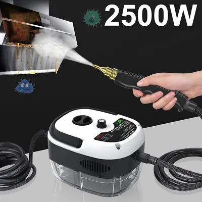 2500W High Temp Pressurized Steam Cleaner Machine Kitchen Portable Handheld • $43.80