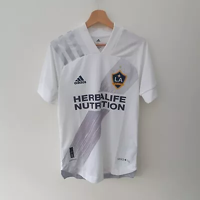 LA Galaxy Official Player Issue Adidas 2021 Home Football Shirt Small • £25.99