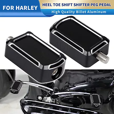 Black Heel Toe Shift Shifter Peg For Harley Electra Street Glide Road King V-Rod • $24.98