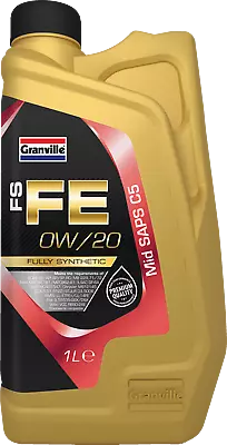 £15.99 • Buy Granville 1182 FS-FE 0W/20 Fully Synthetic Engine Oil 1 Litre