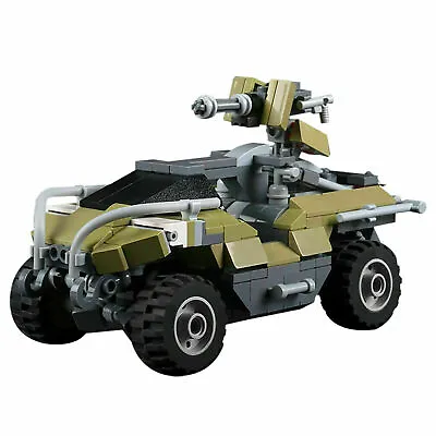 Building Blocks MOC Halo UNSC M12 Warthog Model Bricks 343 PCS Kids Truck Gifts • $48.39