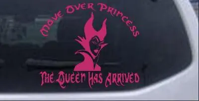 Move Over Princesses Car Or Truck Window Laptop Decal Sticker Hot Pink 6X6.9 • $6.85