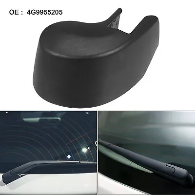 Rear Windshield Wiper Arm Nut Cover Cap Fit For Audi A4 - Pack Of 1 Black • $11.49