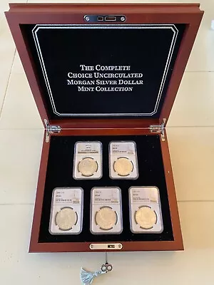 Complete Choice Uncirculated Morgan Silver Dollar Mint Collection • $499