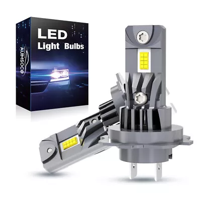 Combo H7 LED Headlight Bulbs Kit Hi/Low Beam 6000K For VW Jetta 2006-18 Passat • $54.99