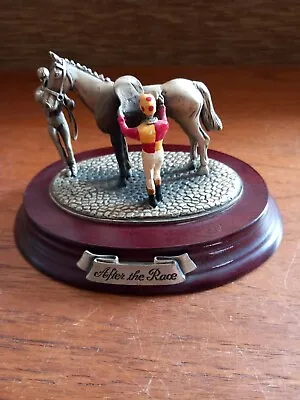 Marque Models Ltd - After The Race - Horse Racing Figurine - See Description • £19