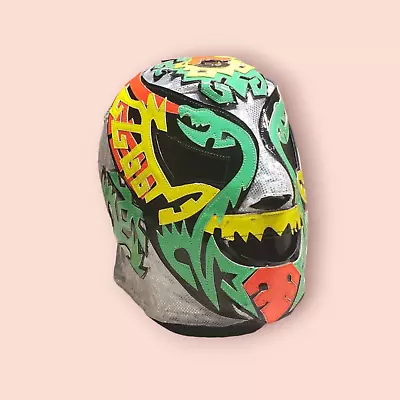 GUERRERO MAYA  Moicano Semi Pro Mask Wrestling Lycra & Vinyl Multicolor • $49