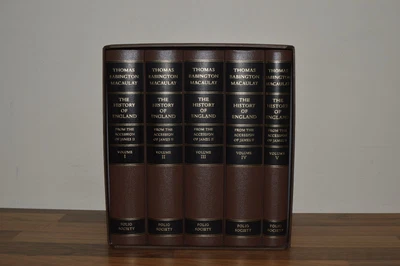 £125 • Buy The History Of England - Thomas Babington Macaulay - Folio Society (#94)