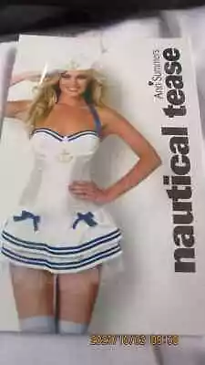 Ann Summers Sailor  'nautical Tease'    Fancy Dress Costume Size  20  Nwt • £44