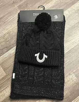 True Religion Hat And Scarf Set • $24