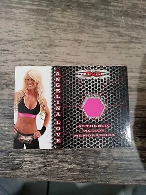 2008 TNA Wrestling 87/250 Angelina Love Worn Attire. • $9