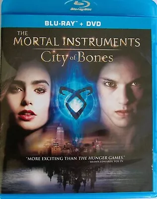 The Mortal Instruments: City Of Bones (Blu-ray / DVD 2013 Combo) Lily Collins • $10.79