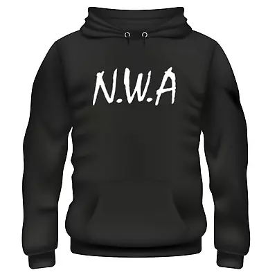 Nwa Hoodie Eazy-e Dr Dre Ice Cube Mc Ren Dj Yella Compton Rap Hip Hop • £19.99