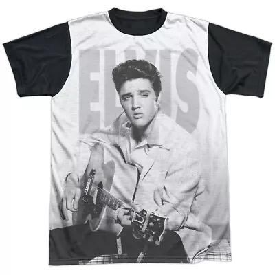 Elvis Presley Play Me A Song Adult Halloween Costume T Shirt (Black Back) S-3XL • $19.99