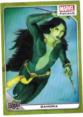 2023 Marvel Platinum Gamora Yellow Rainbow • $1.99