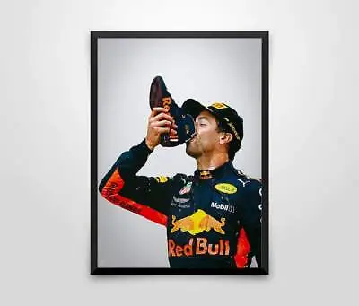 $39.90 • Buy Daniel Ricciardo Shoey F1 Racing Poster 3 Sizes