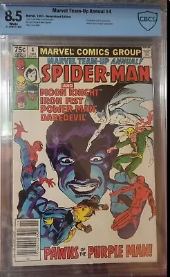 Marvel Team-Up Annual 4 - Newsstand Edition 1981 - CGC Graded 8.5 • $40