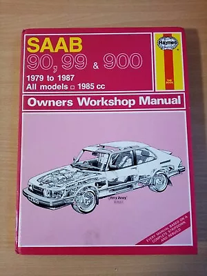 SAAB 90 99 & 900 Haynes Manual - With Free Postage • $9.95