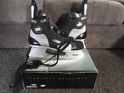 BAUER VAPOR SR 1 Mens Ice Hockey Skates Size 11 Width D Model VAP1C BLACK • $149.99