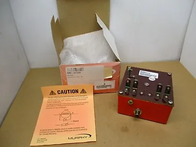 FW Murphy M42641CD SWITCH (25700038) 10 Amps; 48 VAC/VDC Ignition Tattletale  • $195