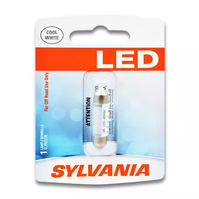 Sylvania SYLED - 1 Pack - 6418SL LED Bulb Courtesy Dome Engine Compartment Lt • $8.06