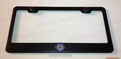 3D Mercedes Benz Stainless Steel Chrome Finished License Plate Frame • $22.99