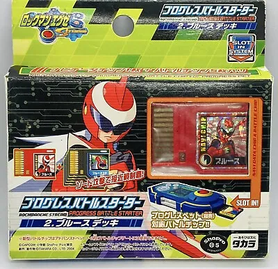 Megaman Exe Progress Battle Starter Proto Man Deck Navi Chip TAKARA • $199.99