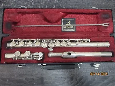 Yamaha YFL 225S  Flute With Hard Case. Made In  Japan • $184