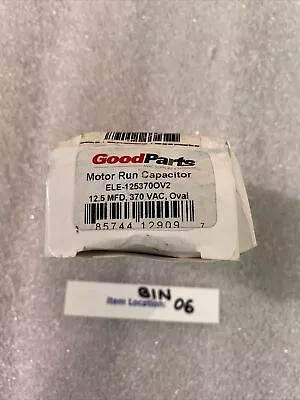 Jard/ Mars Motor Run Capacitor 12909 12.5 MFD 370 VAC Oval • $9