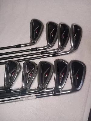 Mint TaylorMade R9 Iron Set 3-PW AW-Stock Fujikura Motore 65 Reg Flex Graphite • $600