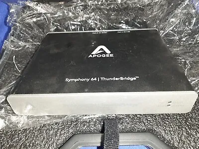 Apogee Symphony 64 ThunderBridge™ In Case With Cables & Power Supply • $279.99