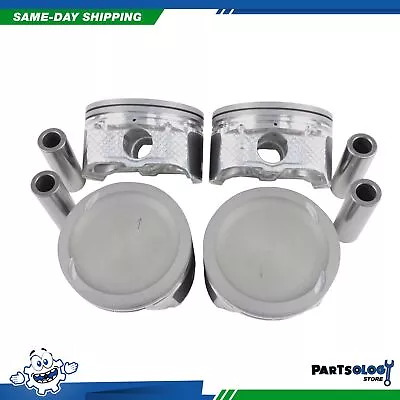 DNJ P435 Std. Complete Piston Set For 03-10 Ford Mazda 3 5 2.3L L4 DOHC 16v • $93.49