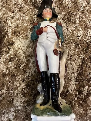 £10 • Buy Capodimonte Porcelain Napoleon Era Soldier Figure