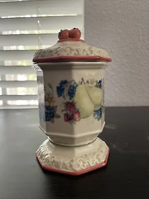 Vintage Avon Sweet Country Harvest Sugar Jar With Lid • $17