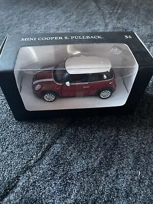 MINI Cooper S Pull Back Toy Car Red • $11