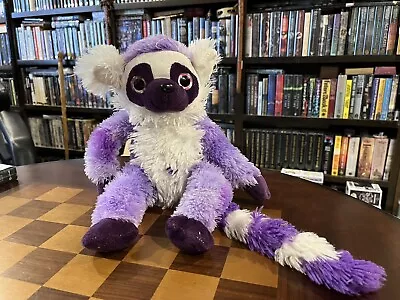 Purple Plush Monkey -  Rare - Wild Republic Stuffed Animal • $25