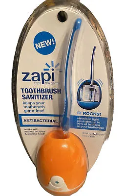 ZAPI Toothbrush Sanitizer Germicidal UV Light Sanitize Kills Germs Manual/Electr • $24.99