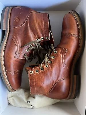 Viberg Service Boot 1035 Last Size 8.5 Horween Spice Dublin • $450