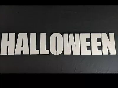 £38.20 • Buy HALLOWEEN Polystyrene Decorative Letters - 380mm High - 25mm Thick