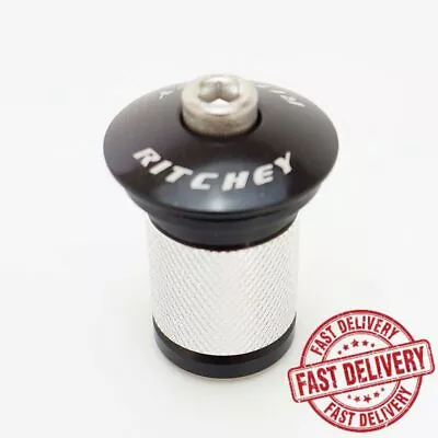 Ritchey Headset Compression Devices & Top Cap Alloy Black 1-1/8'' OD 32mm • $7.90