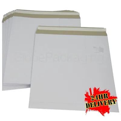 1000 12  Strong White Lp Record Mailers Envelopes 24hr • £276