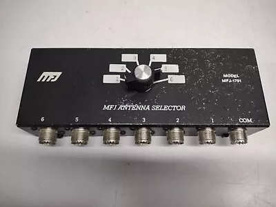MFJ-1701 6 Position HF Antenna Transceiver Switch***TESTED AND WORKING*** • $110