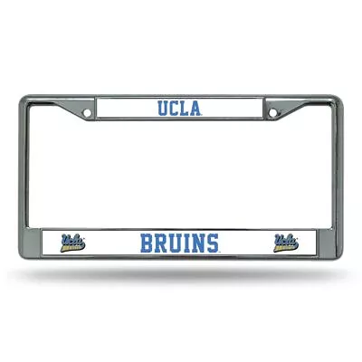 UCLA Bruins Chrome Metal License Plate Frame • $19.99